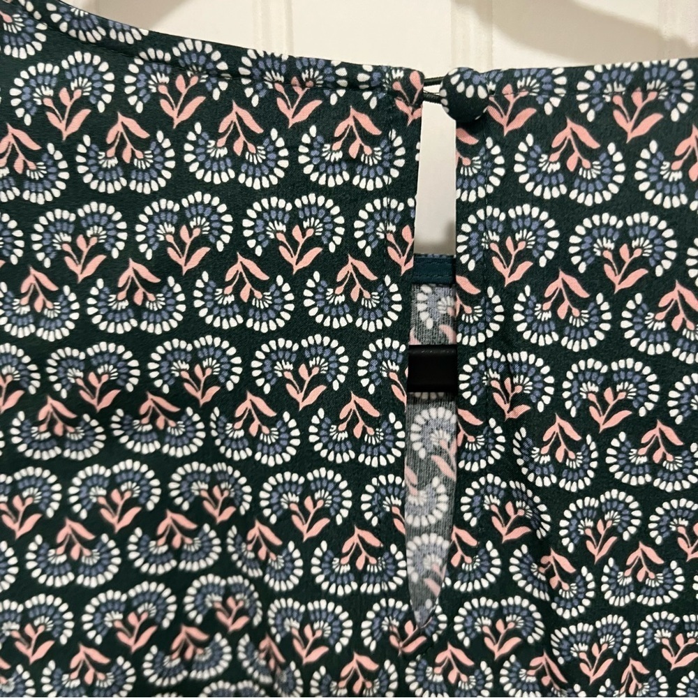 Boden Floral Pattern Dress with Pink and Green Accents NWT - Picture 5 of 6